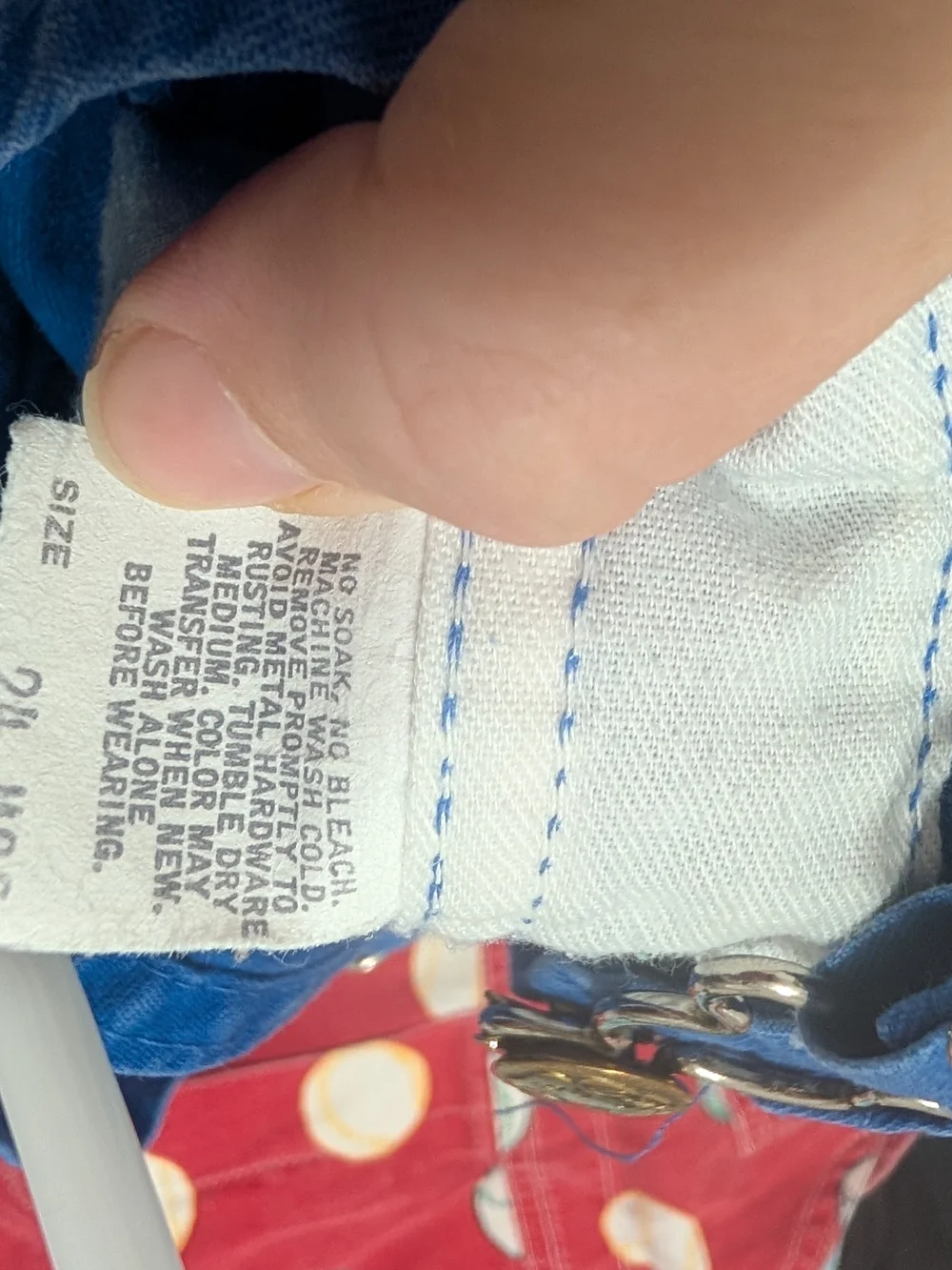 Vintage OshKosh B'gosh Vestbak Blue Shortalls Overalls 24M USA